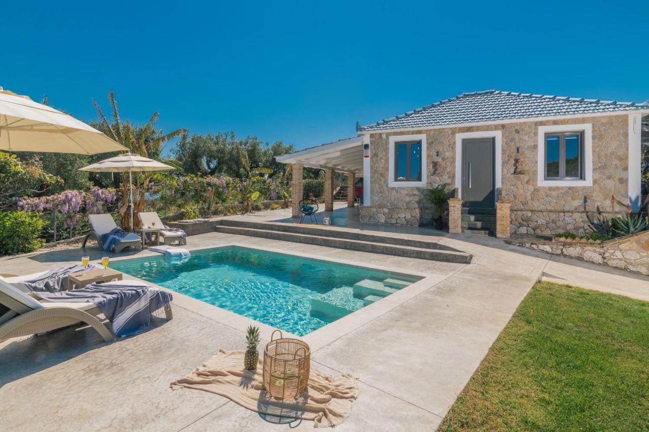 Binios Villa - Private Pool, Walking Distance From The Beach Vasilikí 외부 사진